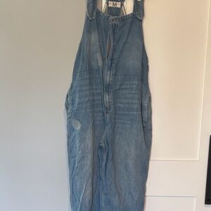 Light Blue Denim Overalls